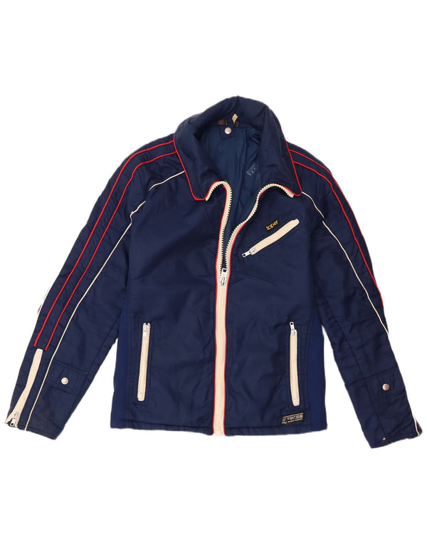 Giacca a vento da donna McGregor UK 12 Medium Navy Blue Colourblock