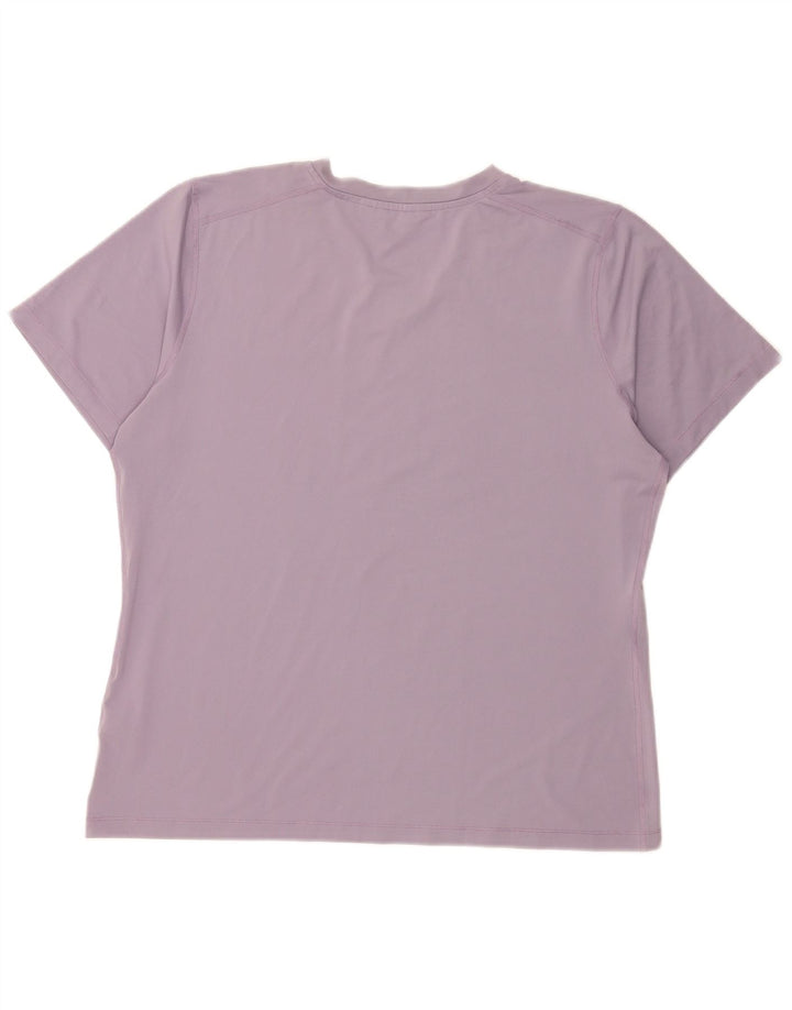 T-shirt da donna Rohan Top UK 16 grande poliestere viola