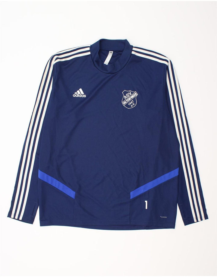 Adidas Uomo Climacool Graphic Top manica lunga XL blu navy poliestere