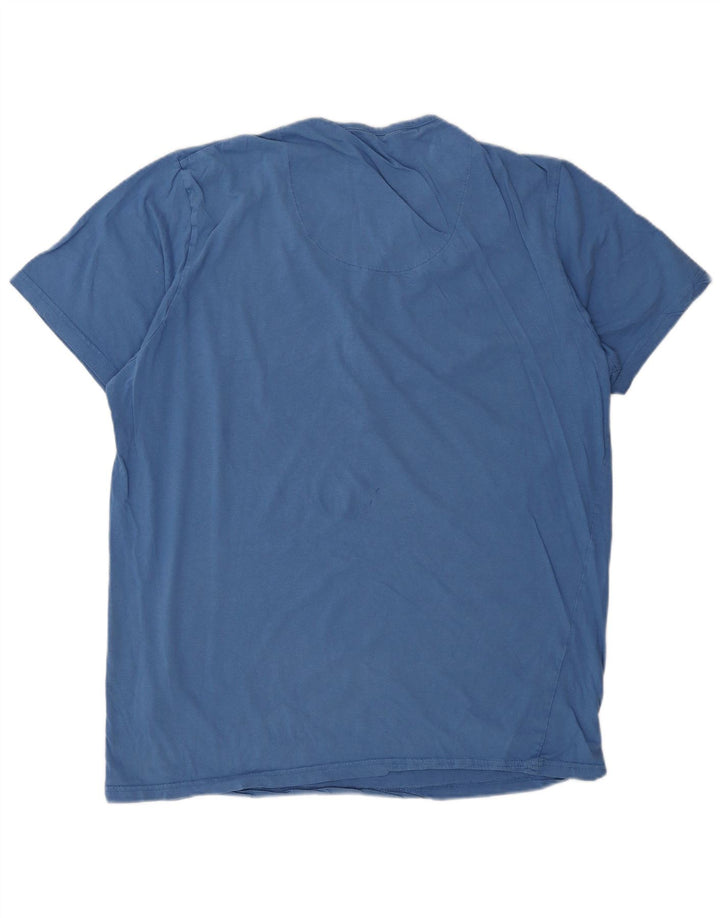 T-shirt da uomo Jack & Jones Top 2XL cotone blu