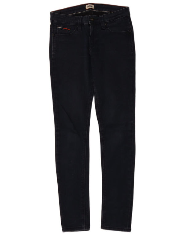 Jeans skinny da donna Tommy Hilfiger W26 L30 cotone blu navy