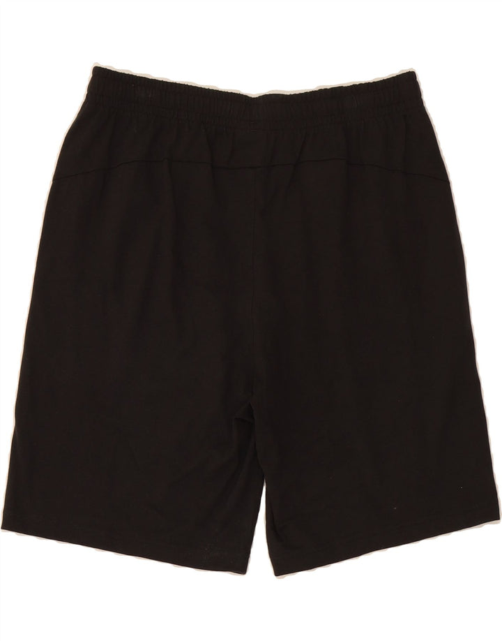 PUMA Mens Graphic Sport Shorts Large  Black Cotton Vintage Puma and Second-Hand Puma from Messina Hembry 