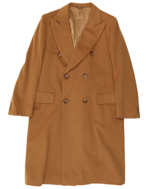 Cappotto doppiopetto da uomo Ermenegildo Zegna UK 40 Large Beige Classico