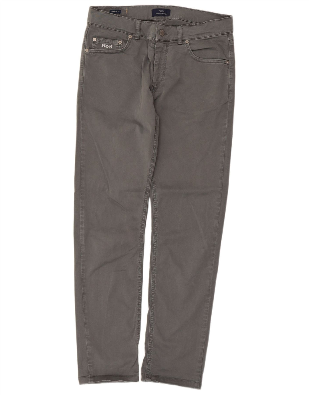 Pantaloni casual slim da donna Harmont & Blaine IT 46 Large W32 L28 Grigio