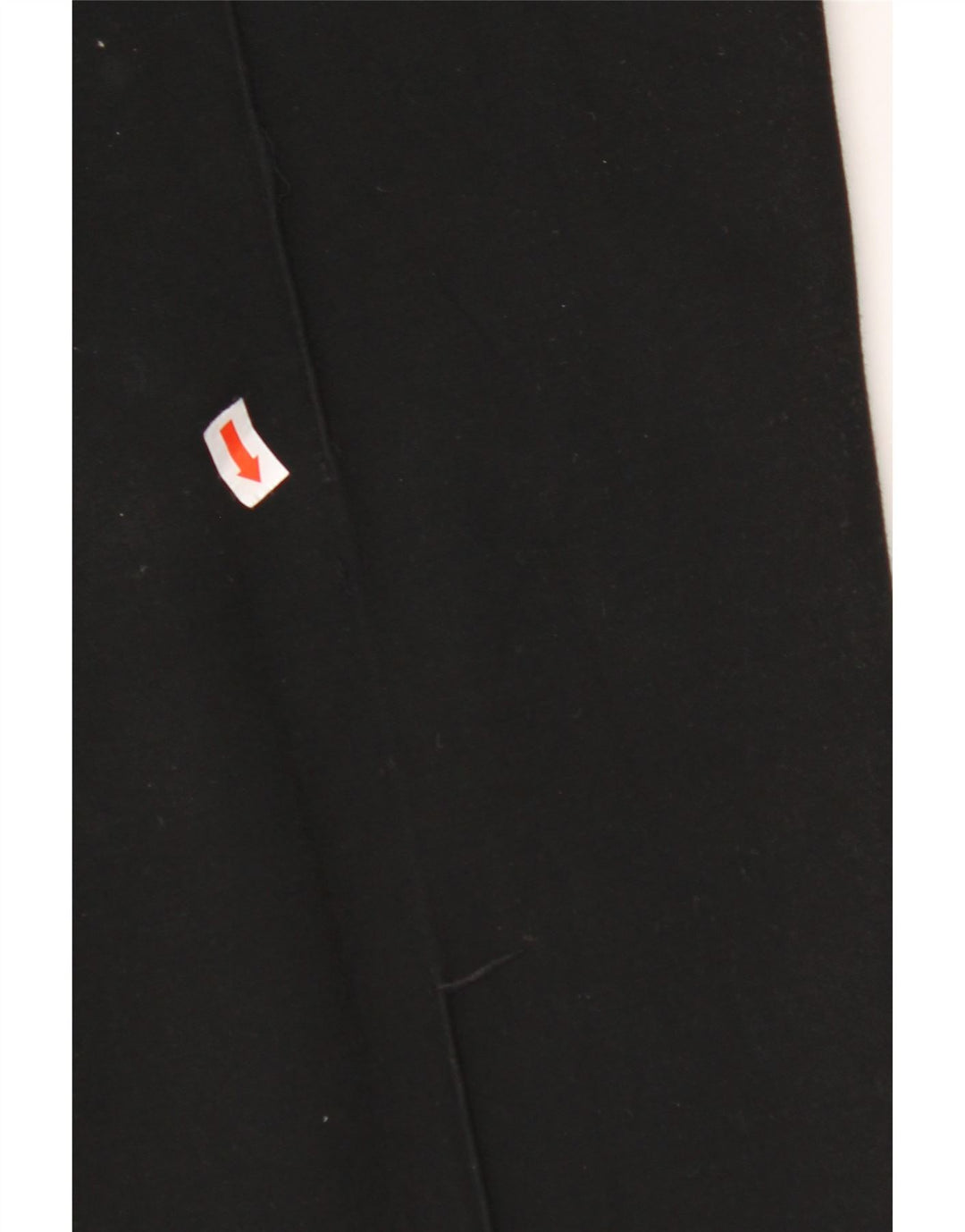 Pantaloni casual economici e chic da donna MOSCHINO UK 12 Medium W32 L29 Nero