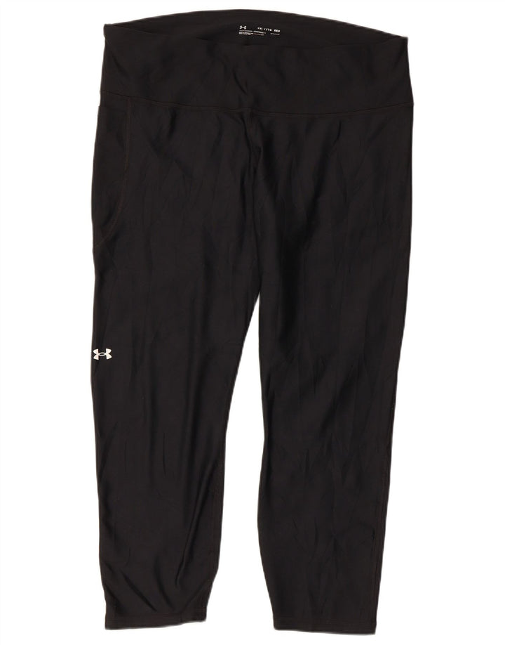 Leggings da donna UNDER ARMOUR UK 20 2XL Poliestere nero