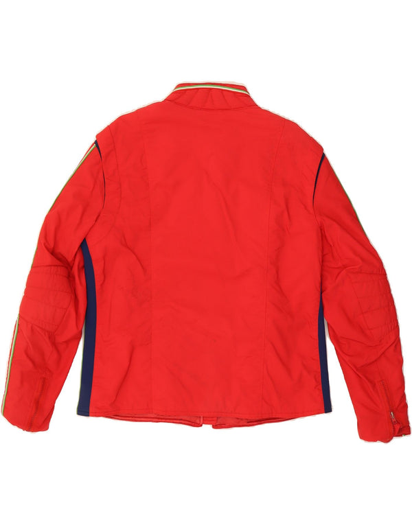ELHO Mens Racer Jacket UK 38 Medium Red Polyamide