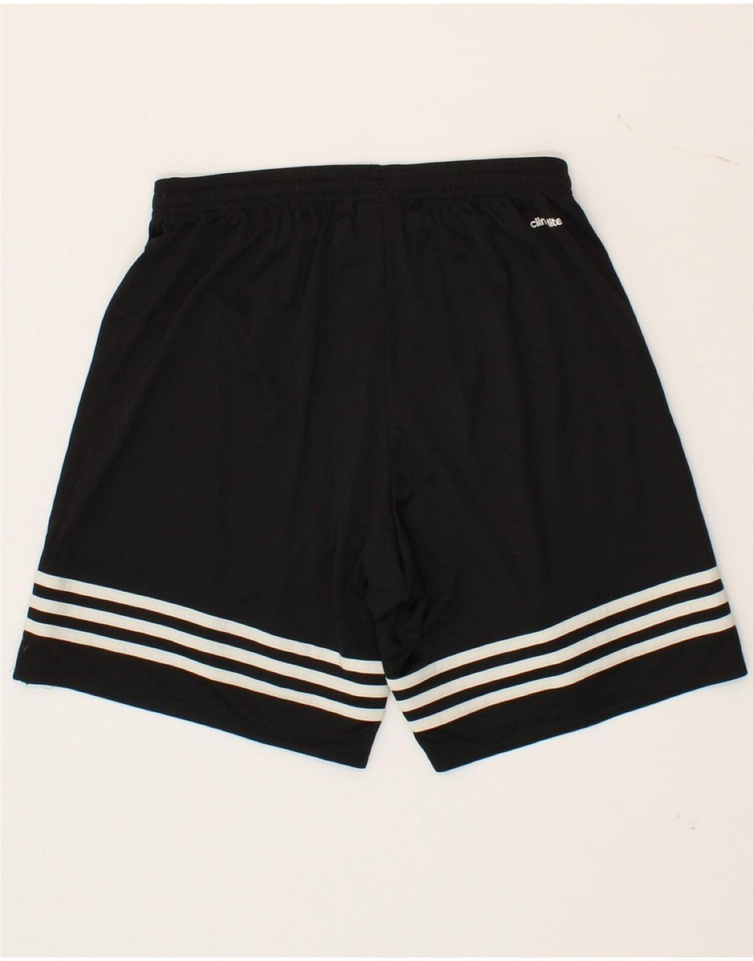 ADIDAS Mens Sport Shorts Small  Black Polyester Vintage Adidas and Second-Hand Adidas from Messina Hembry 