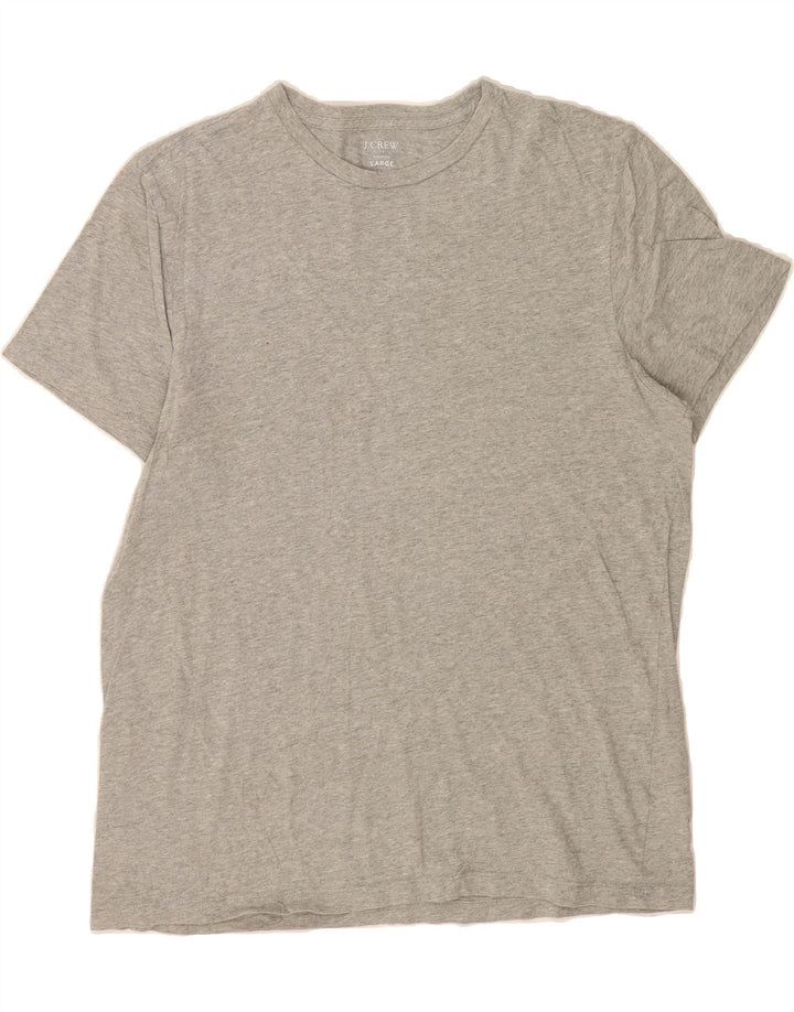 J. CREW Mens T-Shirt Top Large Grey Cotton Vintage J. Crew and Second-Hand J. Crew from Messina Hembry 