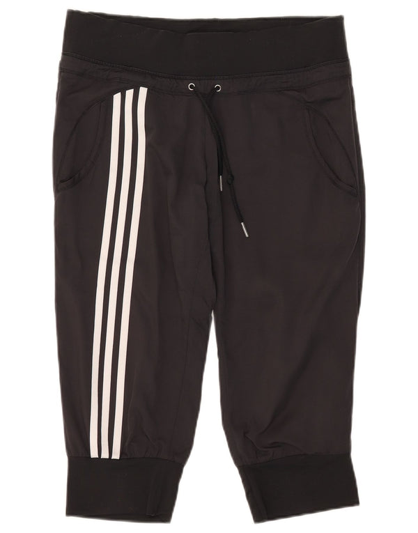 Pantaloni da tuta da donna Adidas Climalite Capri Joggers UK 10 Small Nero
