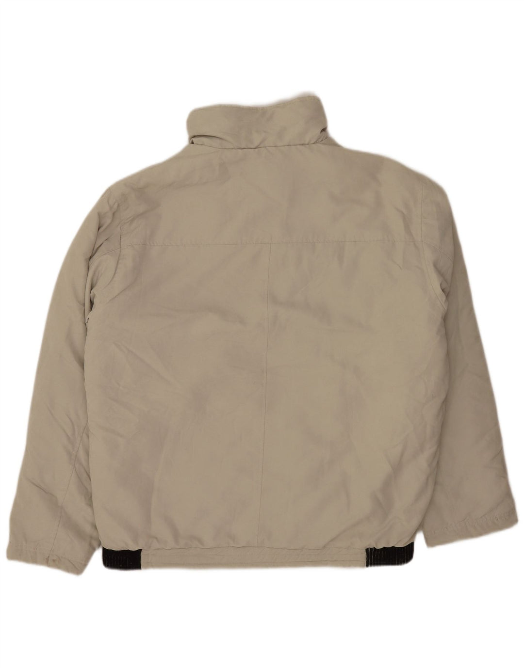 Giubbotto bomber vintage da uomo UK 42 XL Poliestere color block beige
