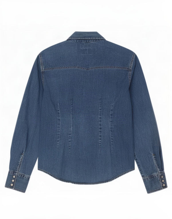 Camicia di jeans da donna Swish UK 18 XL blu navy