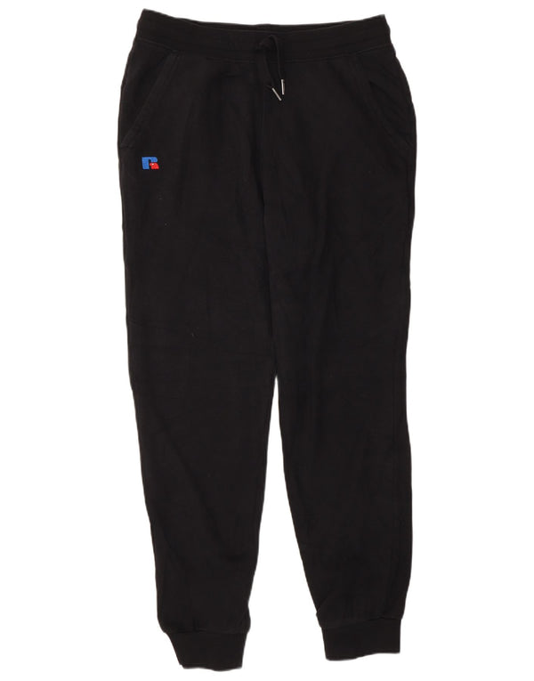 Pantaloni da tuta da uomo Russell Athletic Joggers medio cotone nero