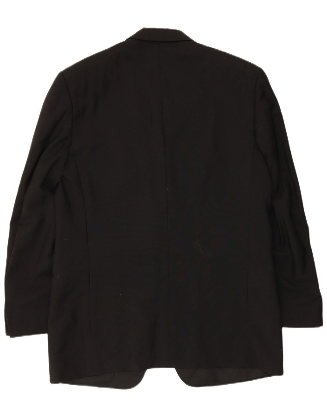Giacca blazer da uomo a 1 bottone Mario Zegna IT 50 Large nera in lana color block