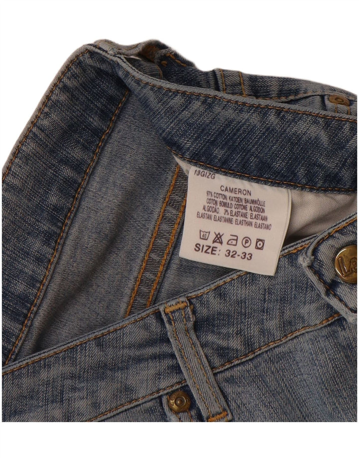 Jeans dritti Cameron da donna LEE W32 L28 cotone blu
