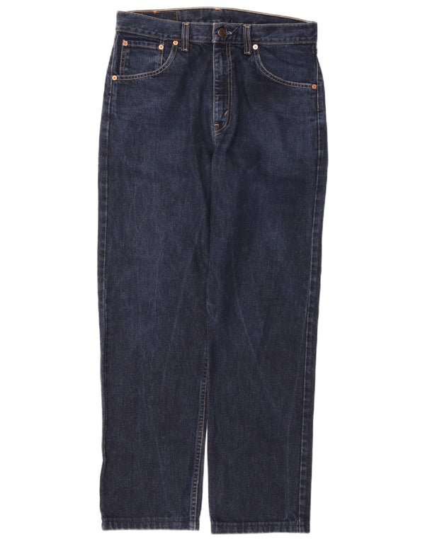 Levi's Mens 521 Straight Jeans W33 L30 Blue Cotton