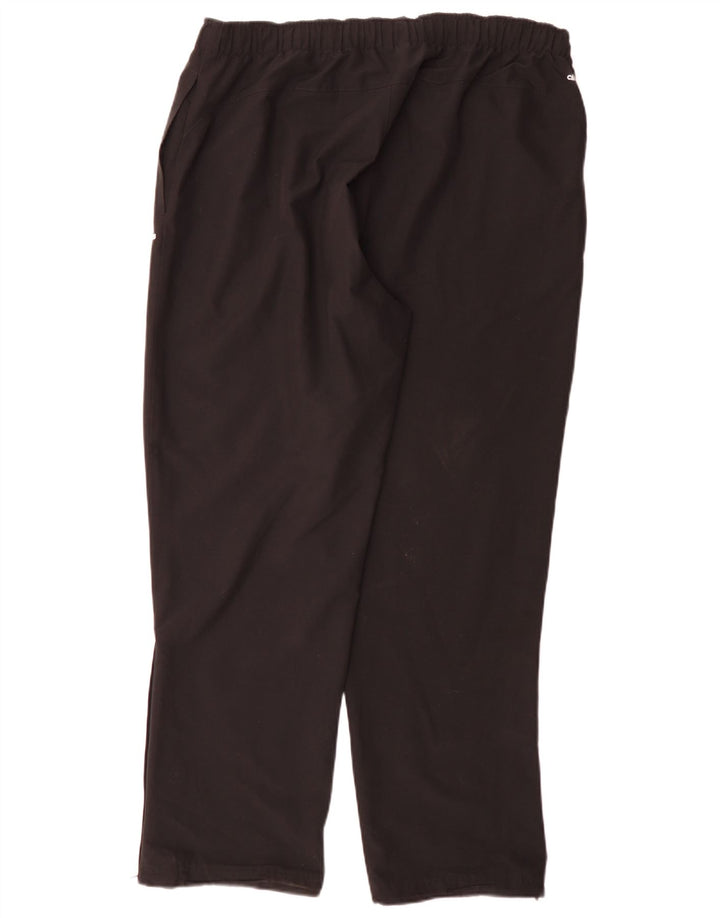 Pantaloni da tuta Adidas Climalite da uomo XL poliestere nero