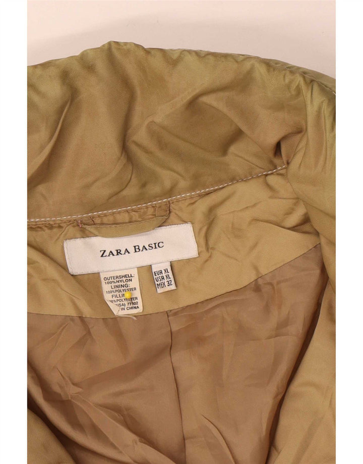 Giacca utility da donna Zara UK 18 XL Nylon beige