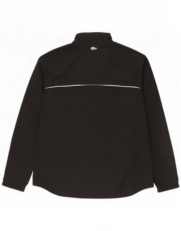 Adidas Giacca da tuta da donna UK 16 Large Nero Poliestere