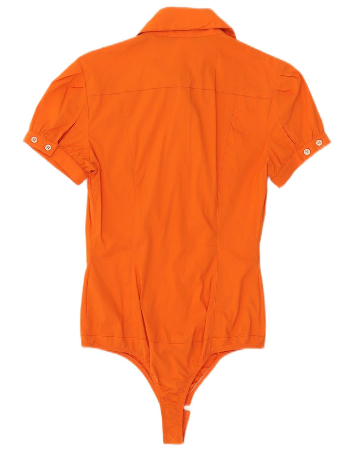 PATRIZIA PEPE Body Donna IT 42 Arancio Medio Cotone