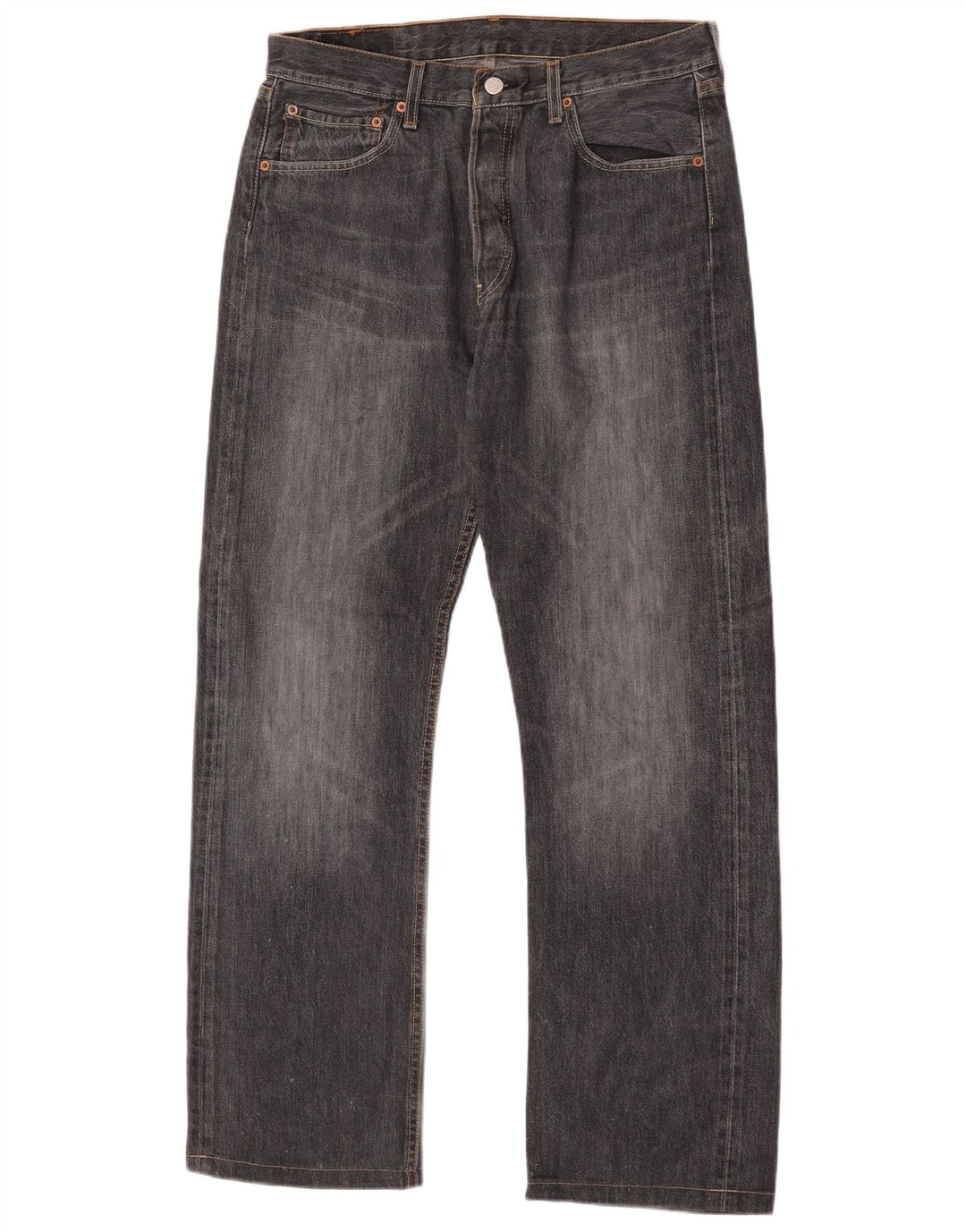 Levi's Uomo 501 Jeans dritti W33 L30 Grigi