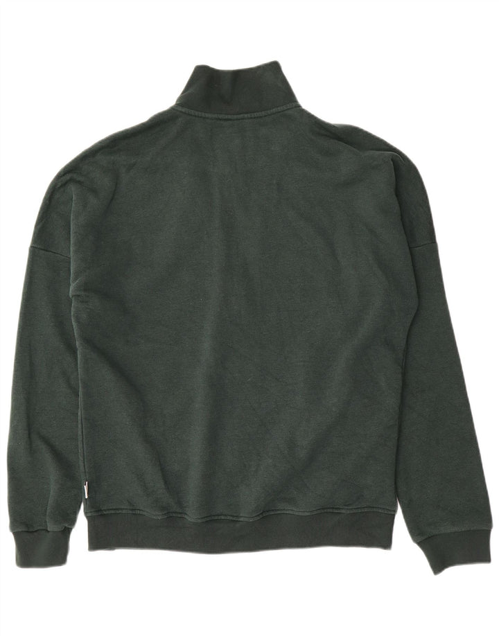 Giacca da ginnastica da uomo Adidas in cotone verde medio