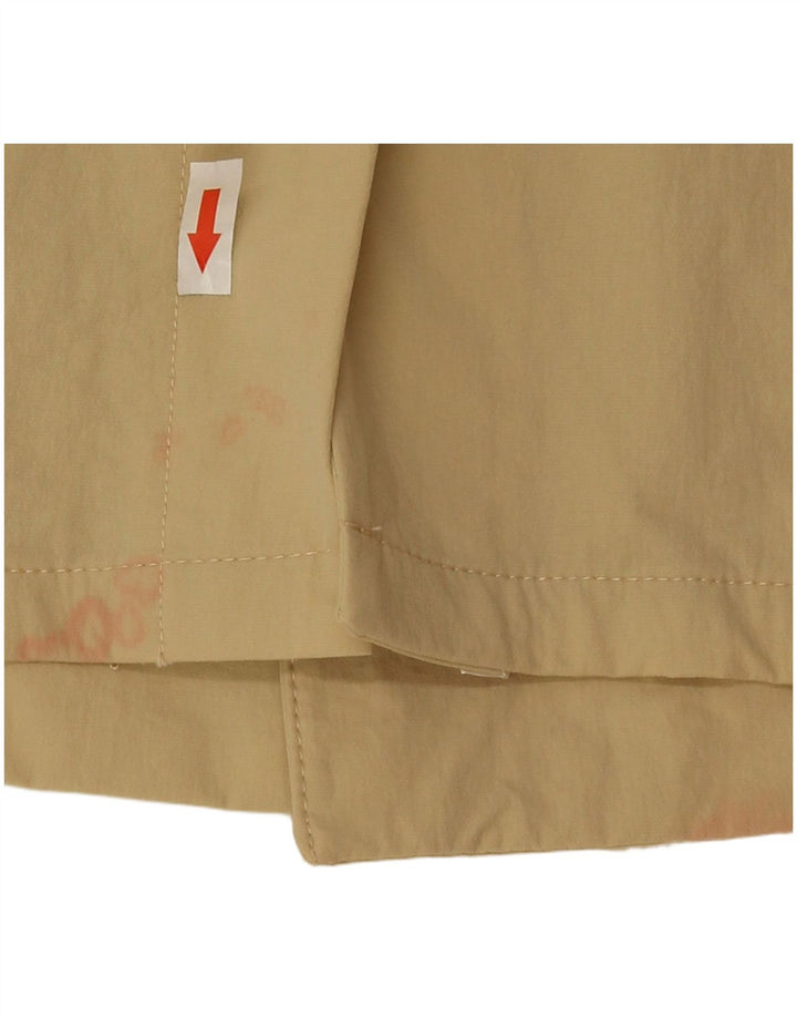 Cappotto doppiopetto da uomo Zara UK 40 Large Beige in poliammide