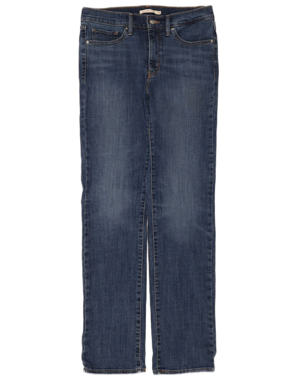 Jeans dritti modellanti da donna Levi's 314 W30 L32 cotone blu