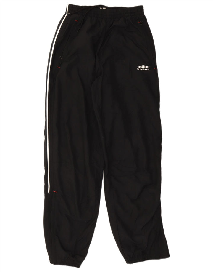 Pantaloni da tuta da uomo Umbro Joggers piccoli in poliestere nero