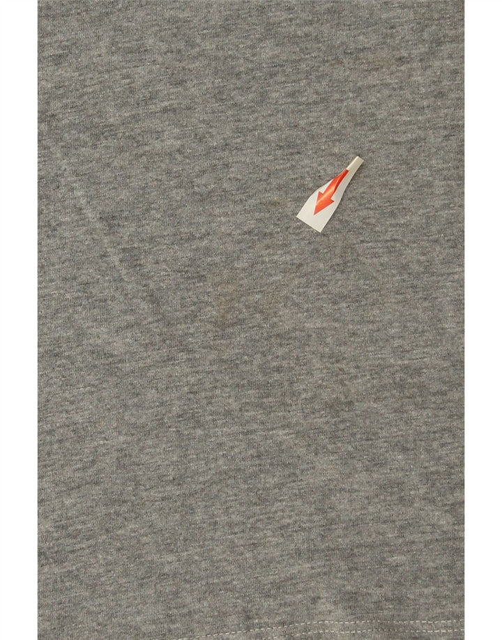 T-shirt grafica da uomo Rab Top in cotone chiazzato grigio medio
