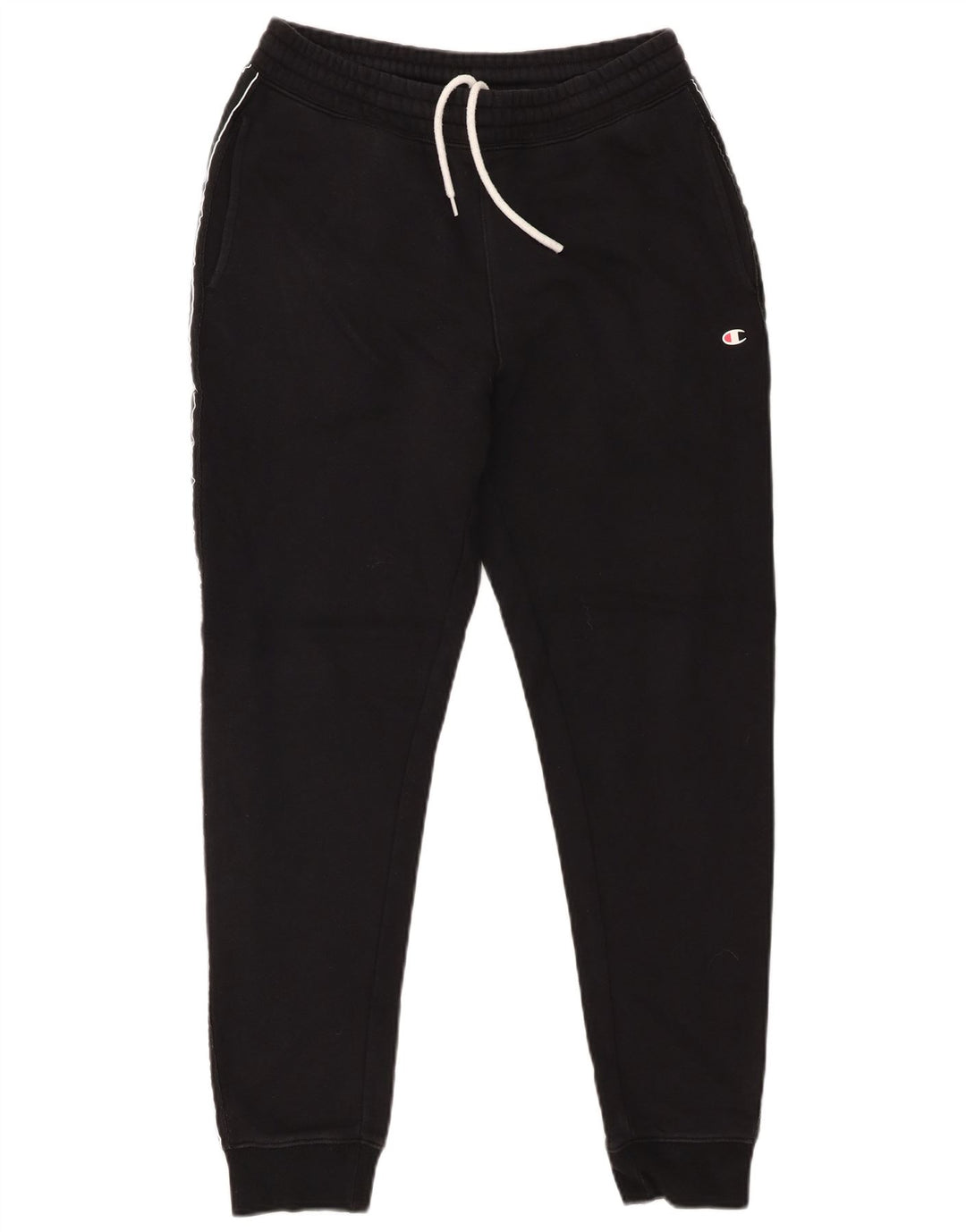 Pantaloni da tuta con grafica da uomo Champion Joggers piccoli neri
