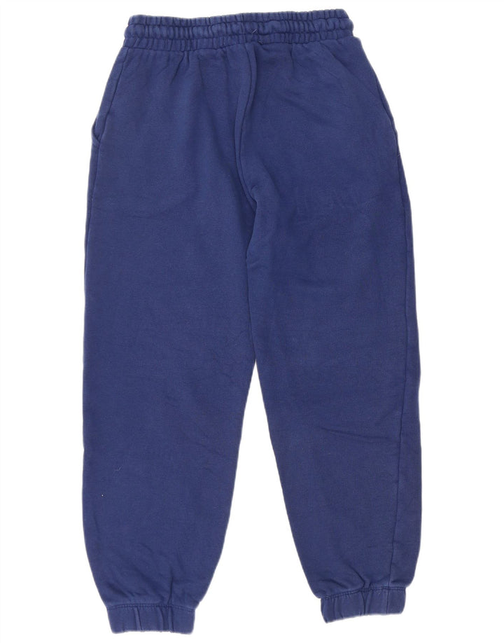 Pantaloni da tuta con grafica Zara da uomo, pantaloni da jogging, cotone medio blu navy