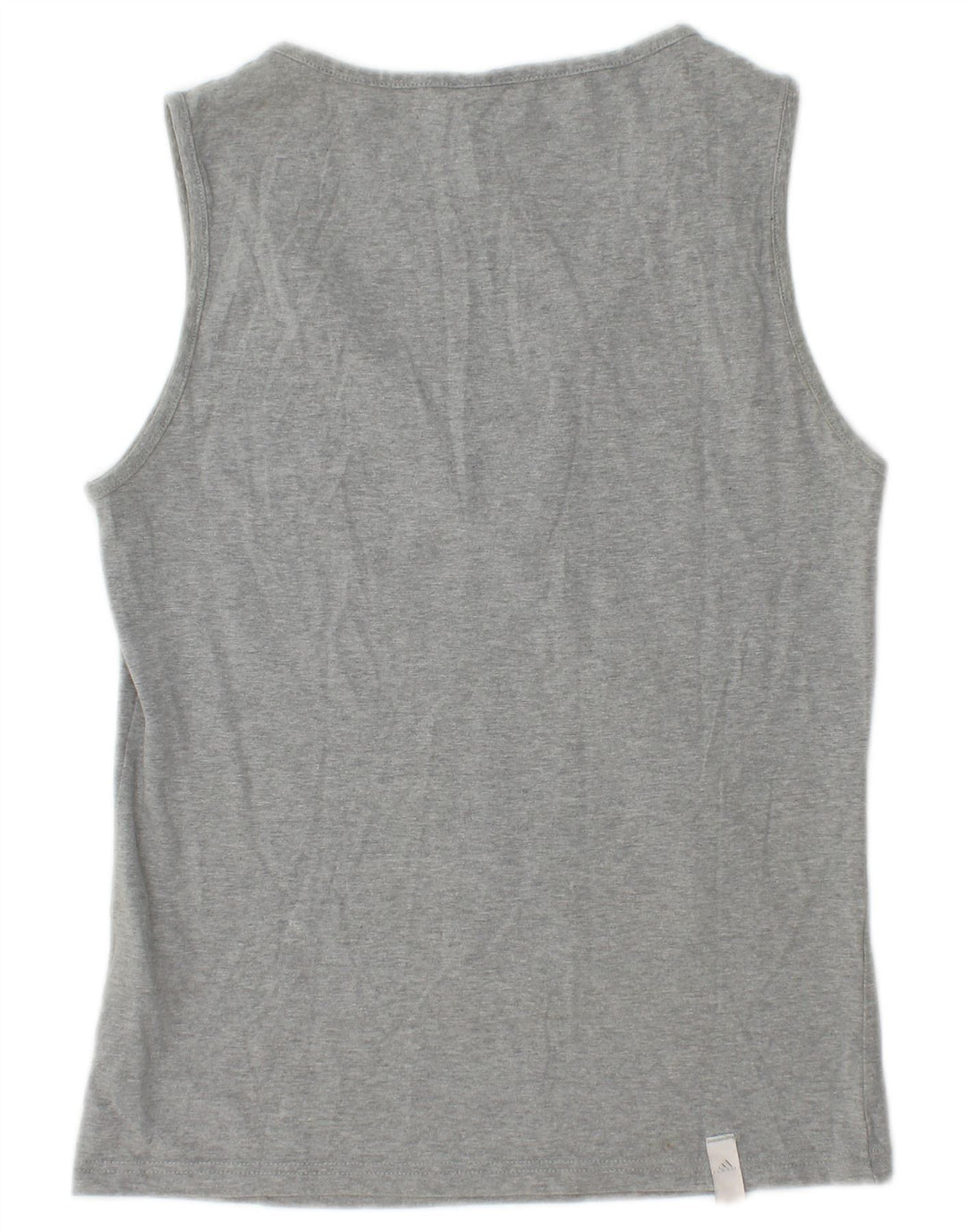 Canotta grafica da donna ADIDAS UK 12 Cotone grigio medio
