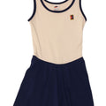 Abito da tennis Nike Donna US 4/6 Small Bianco Colorblock