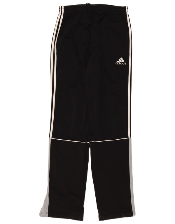 Pantaloni da tuta da uomo Adidas UK 40/42 Poliestere color block medio nero