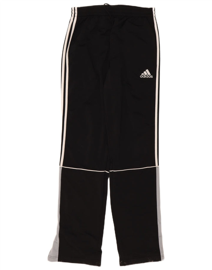 Pantaloni da tuta da uomo Adidas UK 40/42 Poliestere color block medio nero