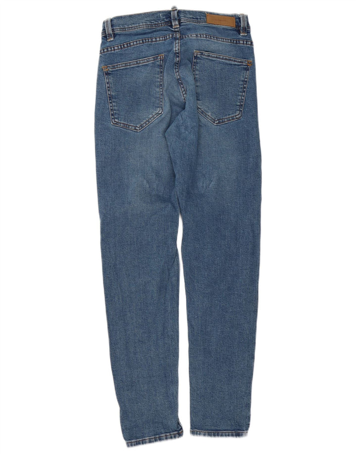 Jeans slim da uomo Zara EU 40 medio W31 L30 cotone blu