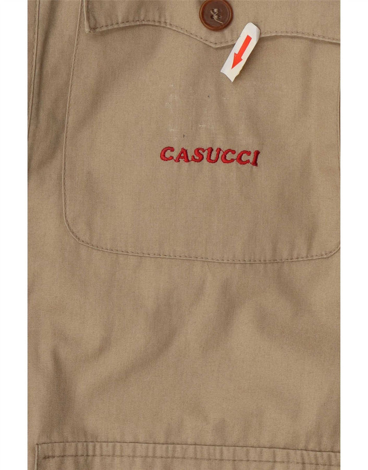 Giubbotto Militare Uomo Casucci IT 46 Small Cotone Beige