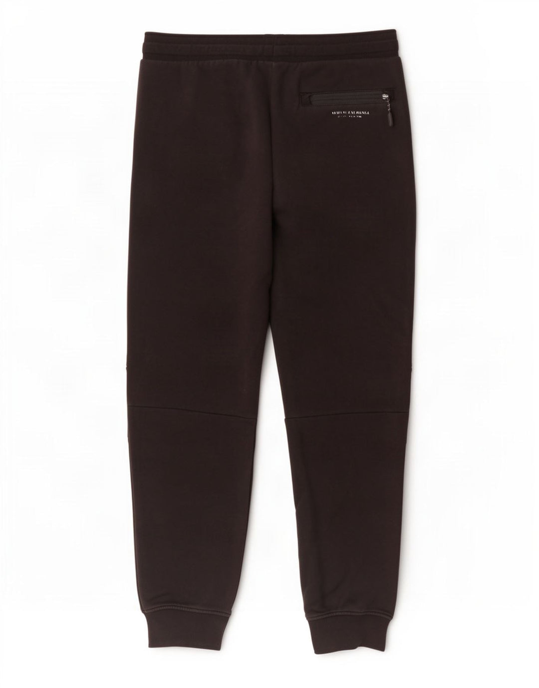 Armani Exchange Pantaloni da tuta da uomo Joggers piccoli in cotone nero