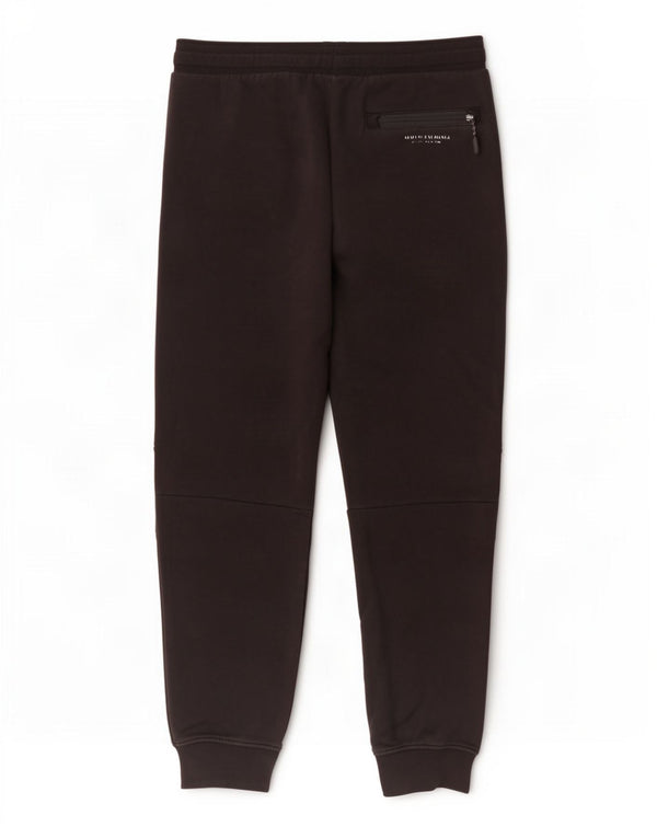 Armani Exchange Mens Tracksuit Trousers Joggers Small Black Cotton