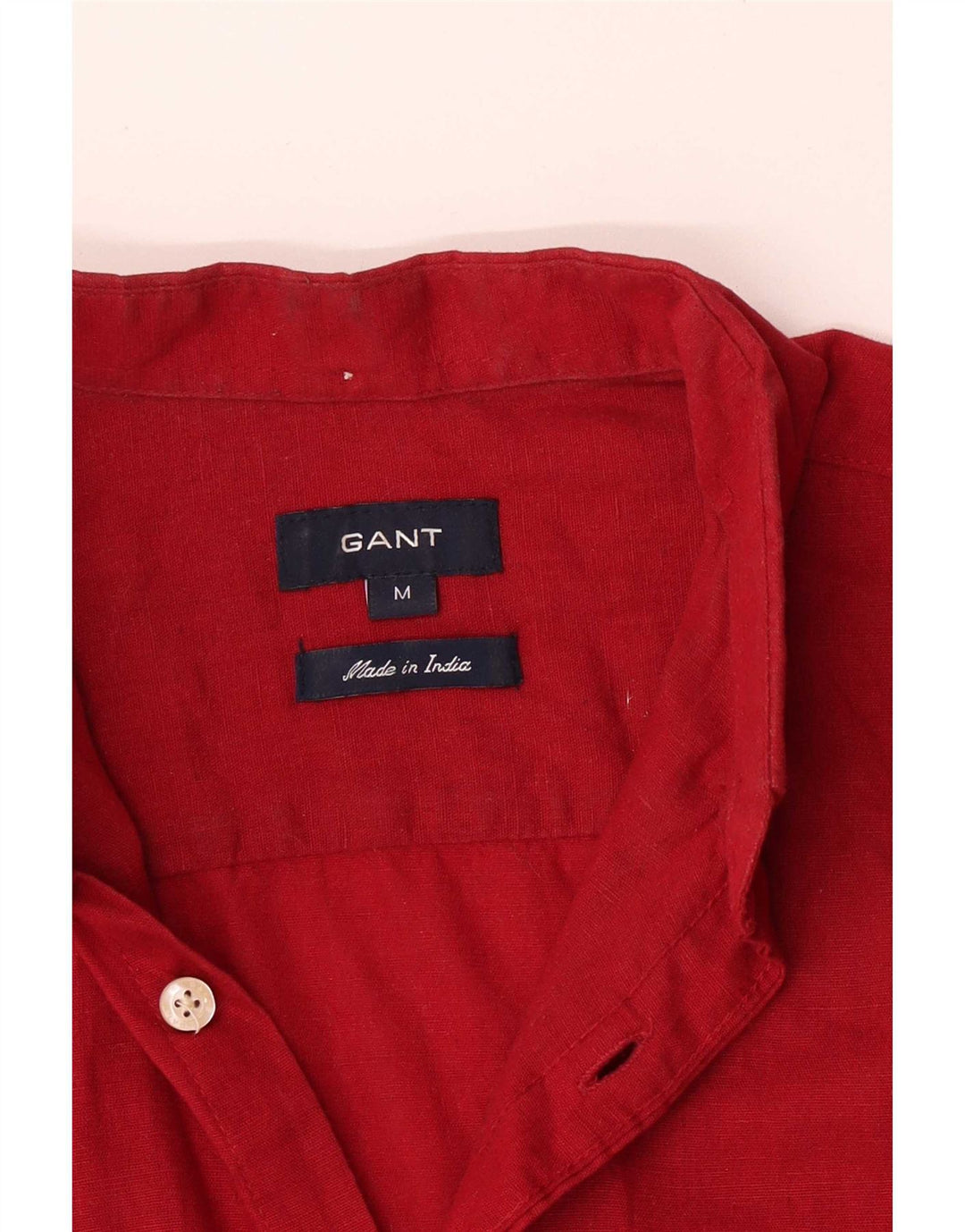 Camicia da uomo Gant rosso medio