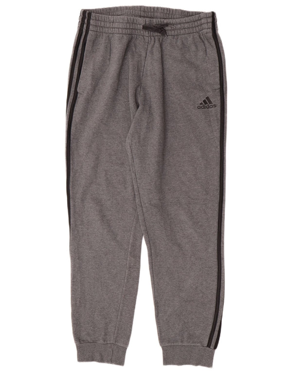 Pantaloni da tuta da uomo Adidas Joggers grandi in cotone grigio