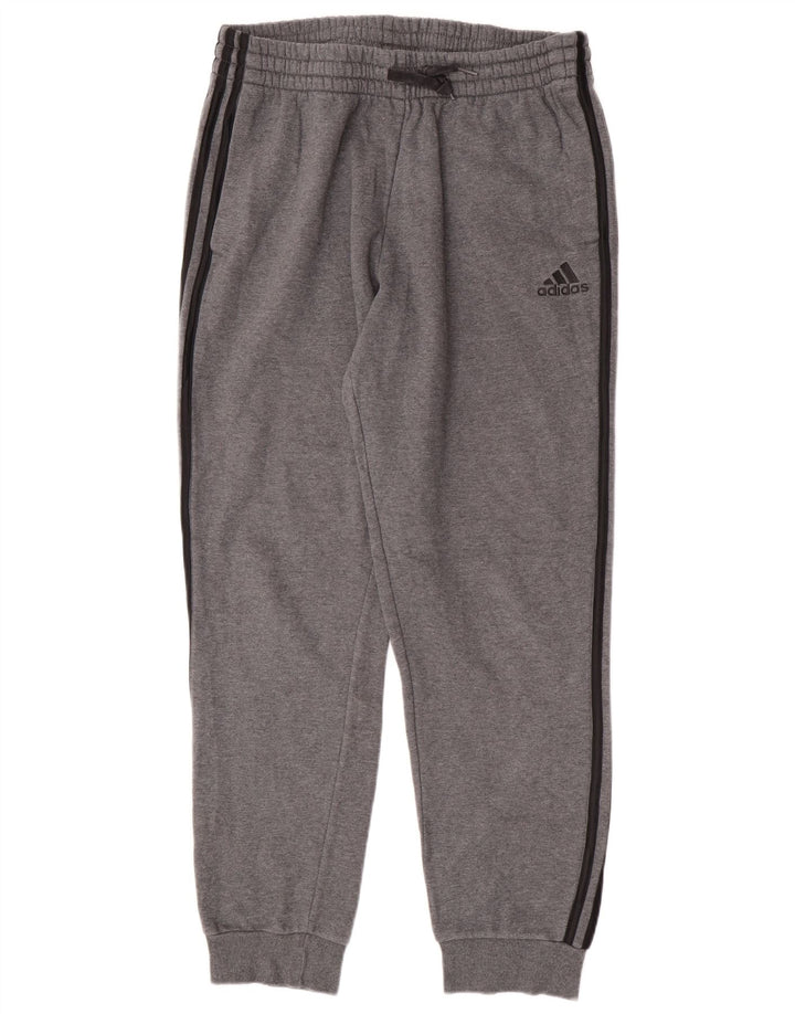 Pantaloni da tuta da uomo Adidas Joggers grandi in cotone grigio
