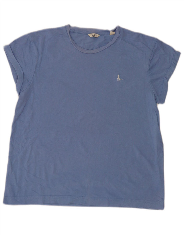 T-shirt da donna Jack Wills Top UK 8 piccolo cotone blu