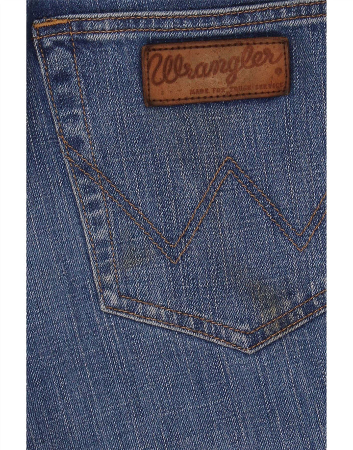 Jeans dritti elasticizzati Texas Wrangler da uomo W30 L32 cotone blu