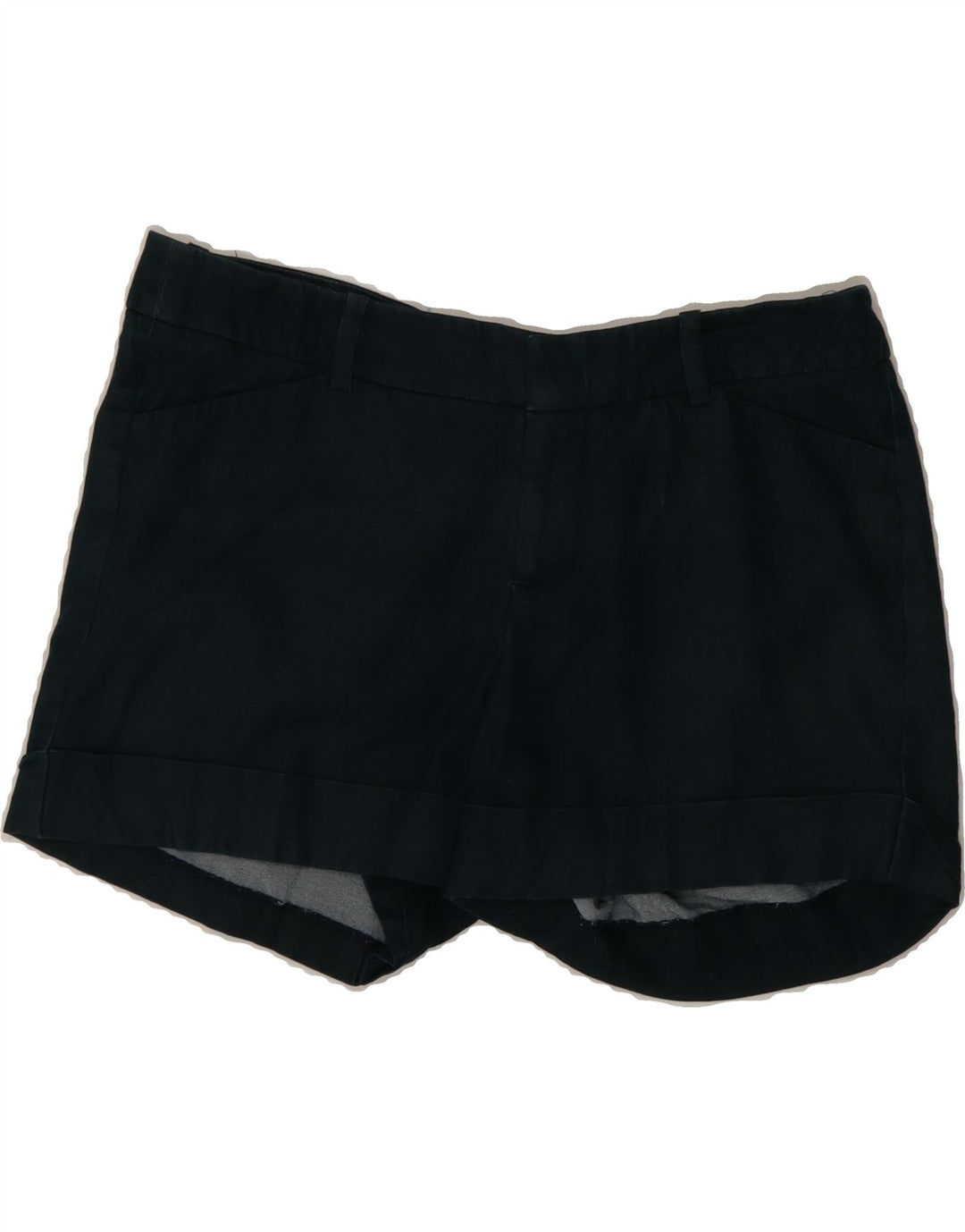 MOSSIMO Womens Casual Shorts US 6 Medium W30 Navy Blue Cotton Vintage Mossimo and Second-Hand Mossimo from Messina Hembry 