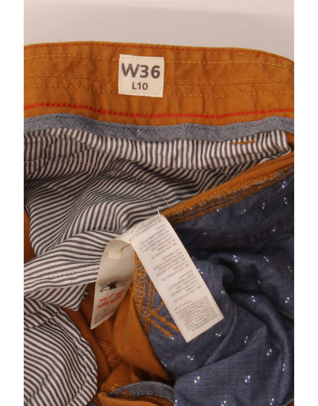 Pantaloncini cargo da uomo Scotch & Soda W36 grandi in cotone marrone