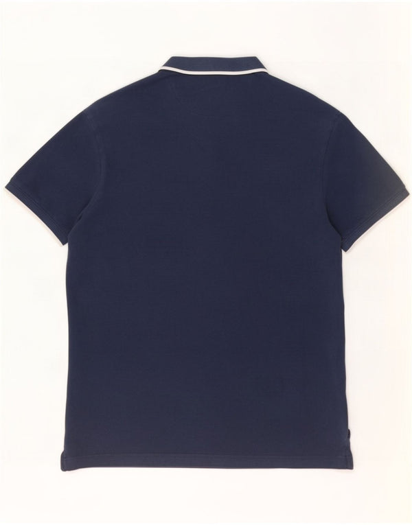 Polo Levi's da uomo slim fit grande in cotone blu navy