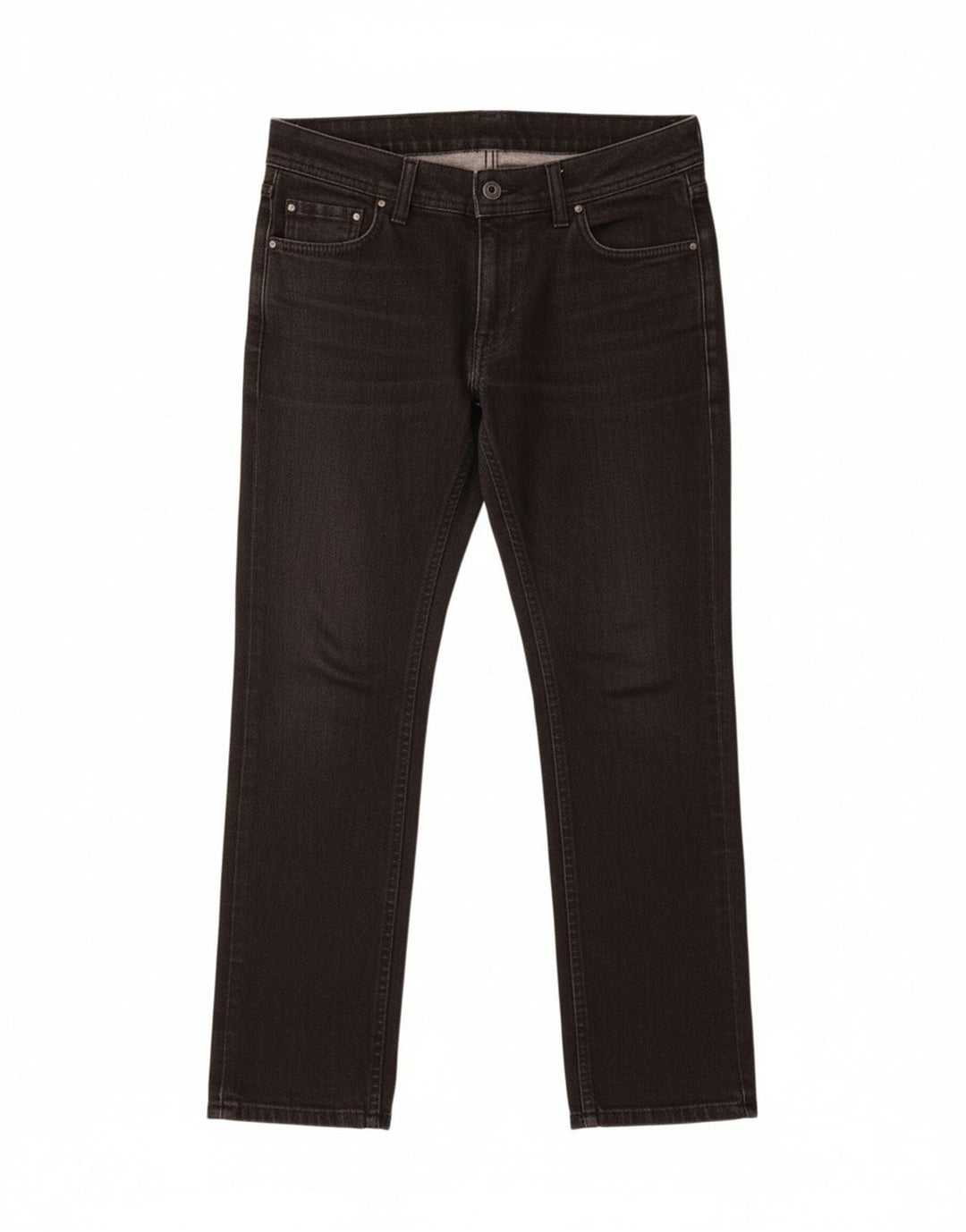 TRUSSARDI Womens Straight Jeans W25 L27 Black Cotton Vintage Trussardi and Second-Hand Trussardi from Messina Hembry 