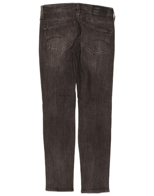 Jeans skinny da uomo G-Star 3301 W28 L30 cotone grigio